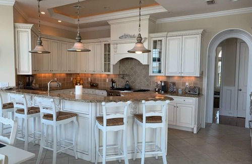 Beach Haven House | Beautiful Loveladies Bayfront Home, Private Beach, Pool, 6BR,5.5 Baths