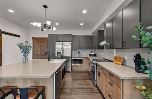 Columbia Falls Condo | Beautiful New Downtown Columbia Falls Condo near Glacier National Park!