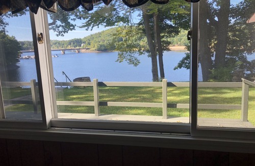 Northville House | BEST OF BOTH WORLDS! Ranch home located directly on the Great Lake Sacandaga
