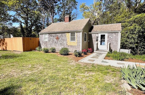 Hyannis Cottage | Blue Tide Cottage - Walk to Beach, Outdoor Shower, Fire Pit, Pets Okay!
