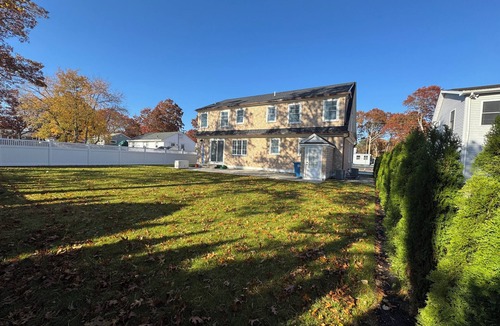 East Falmouth House | Brand NEW 2026 LUXURY Home, Steps to Private Beach!