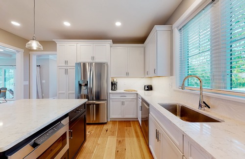 Dodds Addition House | Brand-new home with private pool, hot tub, & dog-friendly yard - close to beach
