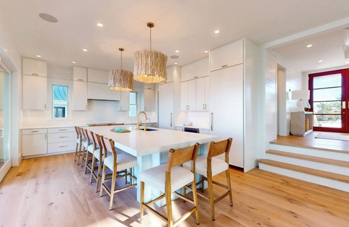 Stone Harbor House | Brand New Large Bay Front home with boat slip pool and hot tub in Stone Harbor