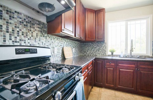 Hacienda Heights House | Bright Bliss Retreat: 3-Bedroom, 1-Bathroom Retreat near LA with High-Speed Internet, Central AC, Full Kitchen, and On-Site Laundry.