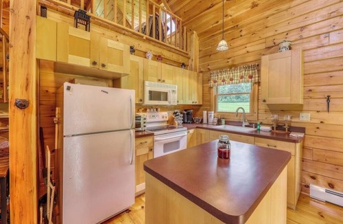 Jacksonville House | Bright three-level home with water views, jetted tub, firepit, and pool table