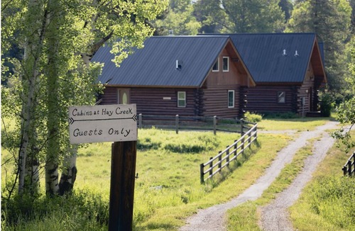 Polebridge Cabin | Cabins At Hay Creek Beautiful Log Cabin Stunning Views Glacier National Park