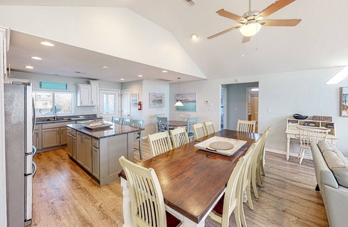 Sandbridge House | Canal-front home with private pool & views - 1 block to the beach