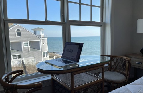 Dennis Port Condo | Cape Cod Oceanfront New Condo with Ocean View & Private Beach, OceanBeachVista!