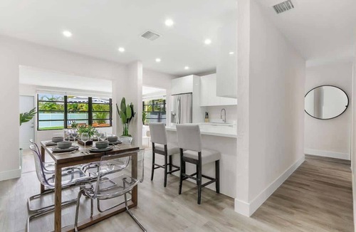 North Miami House | Charming 4BR Oasis with Saltwater Pool & Parking