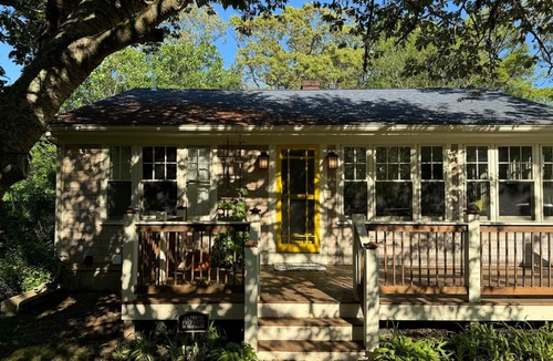 Tisbury Cottage | Charming Cottage with Garden, Screened Porch, Outdoor Shower - Walk to Downtown!