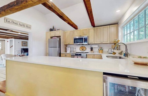 Marstons Mills House | Charming home, great location, A/C, games, W/D, deck, & grill, firepit