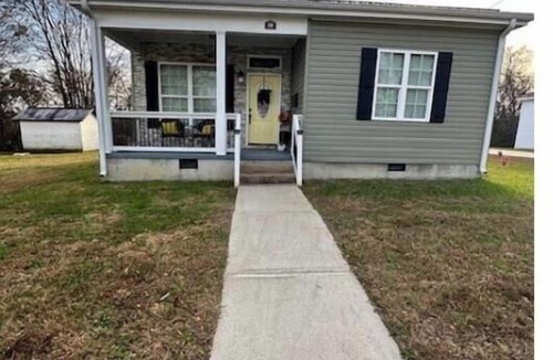 South Boston House | Charming remodeled historic home in the small town of South Boston, Virginia.