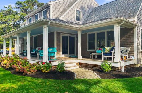 West Chatham House | Chatham Luxury Retreat—Porch, Art Family Fun