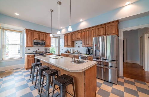 Cape Charles House | Classically Current Home on Park, Near Beach