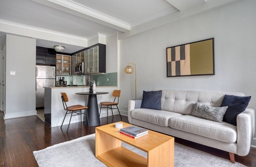 Lincoln Square Apartment | Classy UWS 1BR w/Gym, W/D & Doorman, nr Central Park, by Blueground