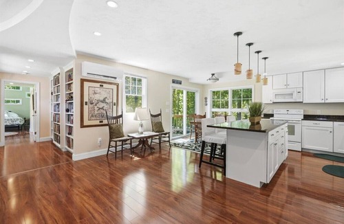 West Falmouth House | Coastal Cape Cod Retreat - Two Private Living Spaces - Steps to Old Silver Beach