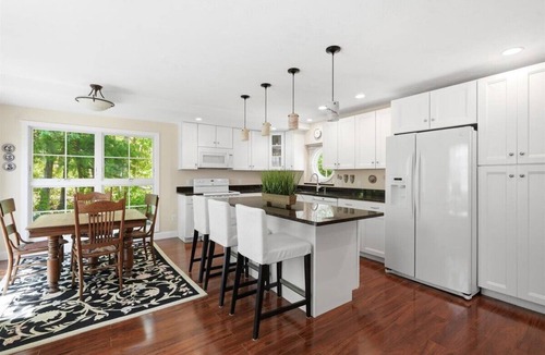 West Falmouth House | Coastal Cape Cod Retreat - Two Private Living Spaces - Steps to Old Silver Beach