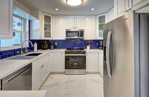 Deerfield Beach House | Coastal Modern Pool home just 2 miles from the beach! Tropical Oasis Backyard!