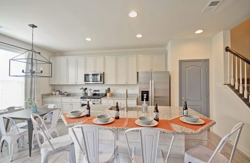 Millville House | Coastal Style 3 Bed, 2.5 Bath Townhouse in Bishop's Landing Community! Pet Friendly! Wifi Available, Pool, Playground, Tennis, Fitness Center, Shuttle Service!