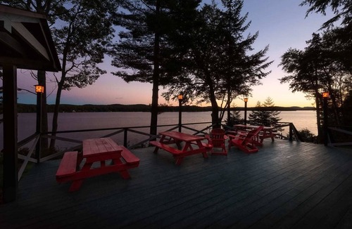 Town of Webb Condo | Come stay at Great Pines for amazing views!
