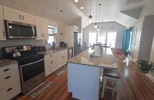 Ocracoke House | Conched Out: Close to Ocracoke's beaches, screened porch, deck views