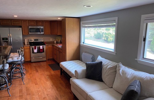 East Falmouth Condo | Condo in Falmouth with access to the secluded flax pond and a built in pool.