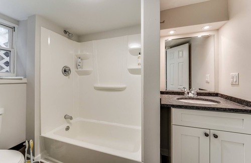 Bloomfield Apartment | Contemporary 3-BR Apt | Downtown Bloomfield near Train to NYC