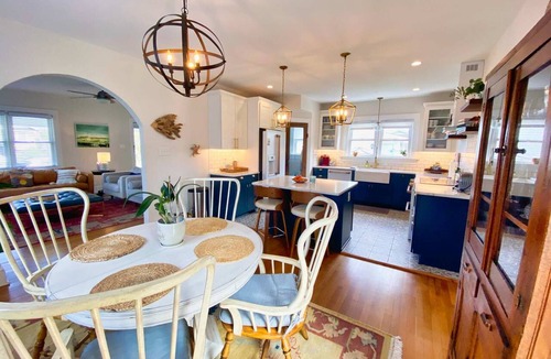 Cape Charles House | Coopers Landing Home, Two Blocks from Beach