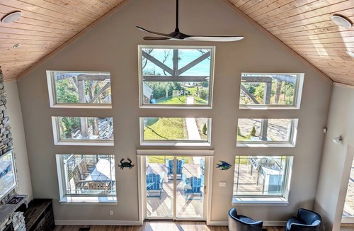 Cape Charles House | CoronaCove.com Luxury Waterfront Retreat Private Beach!, New luxury retreat with private beach, view.