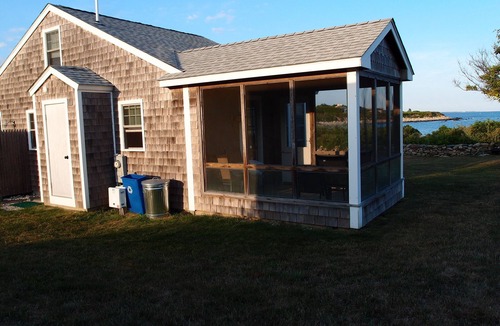 Little Compton Cottage | Cottage on Ocean Cove, End of Private Lane, Beach Front, Abundant Wildlife!