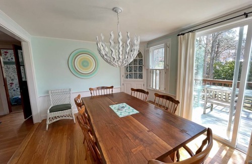 North Chatham House | Cozy Chatham home with privacy and nautical decor