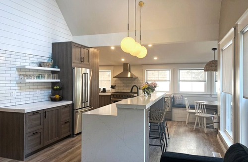 Cape May Point House | Cozy, modern A-frame, steps to the beach in tranquil Cape May Point