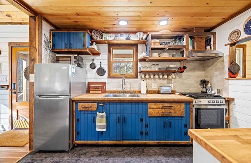 Clifford Cabin | Cozy Mountain Cabin Retreat with Private Forest & Kayaks Near Blue Ridge Parkway, Virginia