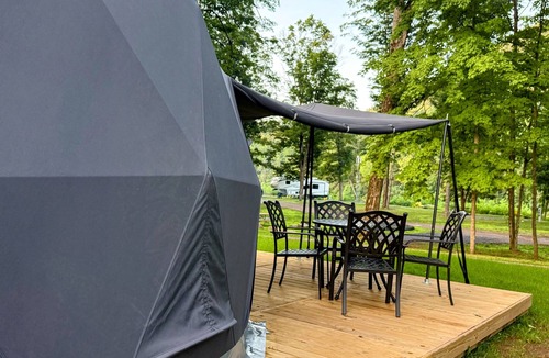 Gilboa Cabin | Cozy Mountain Dome Escape in the Catskills