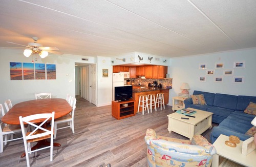 Midtown Ocean City Condo | Cozy, stylish 2 bedroom condo with free WiFi just a short stroll to the beach among the excitement of downtown only a few streets from the boardwalk!