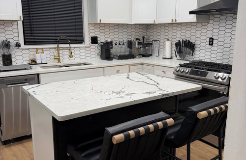 Coraopolis House | Cozy, stylish home renovated basement near the airport!