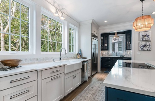 Cape Fear Station House | Custom build home with major upgrades; screened in porch and two newer golf carts.