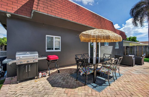 Dania Beach House | DaniaBeach OASIS with Heated POOL 5min FLL airport, Port, Beach