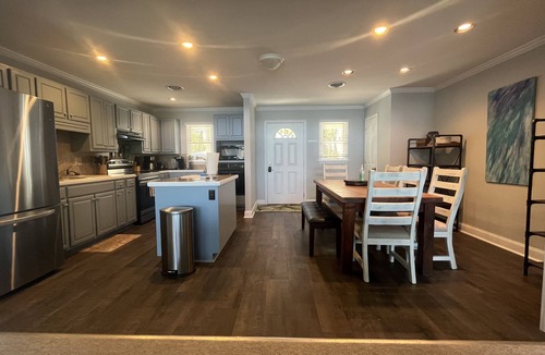 Penhook House | Deep water location! 7-8 feet of water off docks even during the drought!
