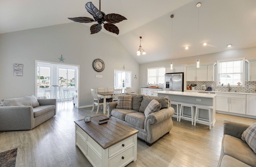 Montego Bay House | Dock, Pool Access! Waterfront Haven in Ocean City