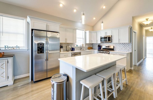 Montego Bay House | Dock, Pool Access! Waterfront Haven in Ocean City