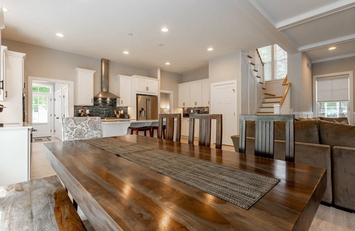 Country Club Estates House | Dog Friendly Downtown Rehoboth Beach Brand New Home w/Private Pool & Rec Room