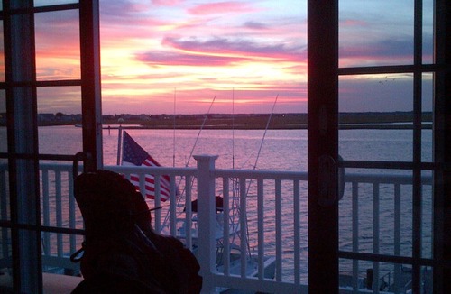 Stone Harbor House | Elegant Bayfront Cottage for Family Rental 3BR, 2.5 baths. bikes, kayak, dock