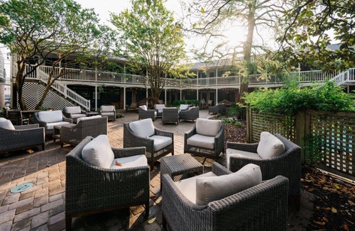 South Rehoboth Hotel | Elegant Junior Suite | Fireplace & Sleeper Sofa