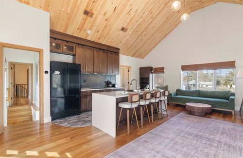 Dennis Port House | Elegant Modern Retreat with Hot Tub and Game Room