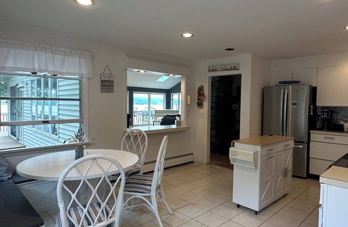 Hopatcong House | Endless Summer Lake Hopatcong Waterfront Escape, Private Dock & Boathouse Deck