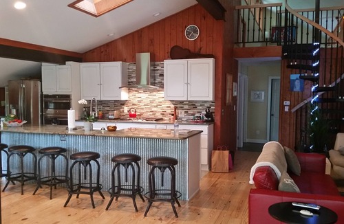 Southern Shores House | Enjoy a Backyard Beach Home in Southern Shores! The Kitchen’s Salt House OBX!