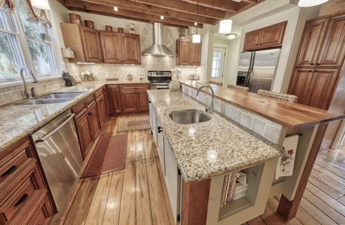 Collins Center House | Entertain in this 4 bedroom farmhouse with hot tub
