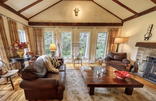 Collins Center House | Entertain in this 4 bedroom farmhouse with hot tub