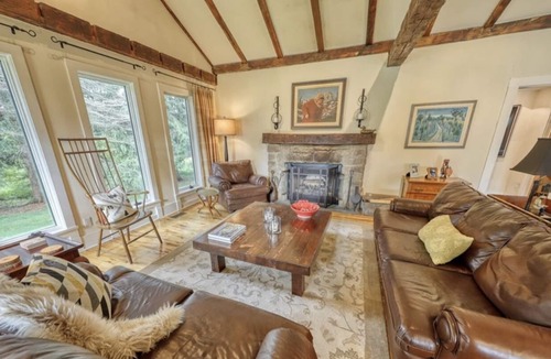 Collins Center House | Entertain in this 4 bedroom farmhouse with hot tub